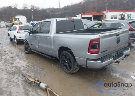 2021 Ram 1500 из США, поврежденный, VIN 1C6SRFFT0MN578392